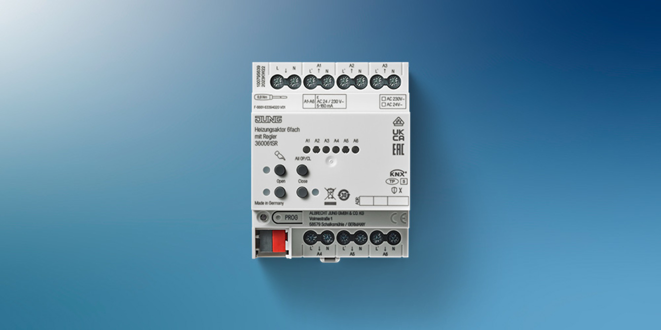 KNX Heizungsaktor 6-fach bei 3E-GmbH Elektrotechnik & Erneuerbare Energien in Römhild