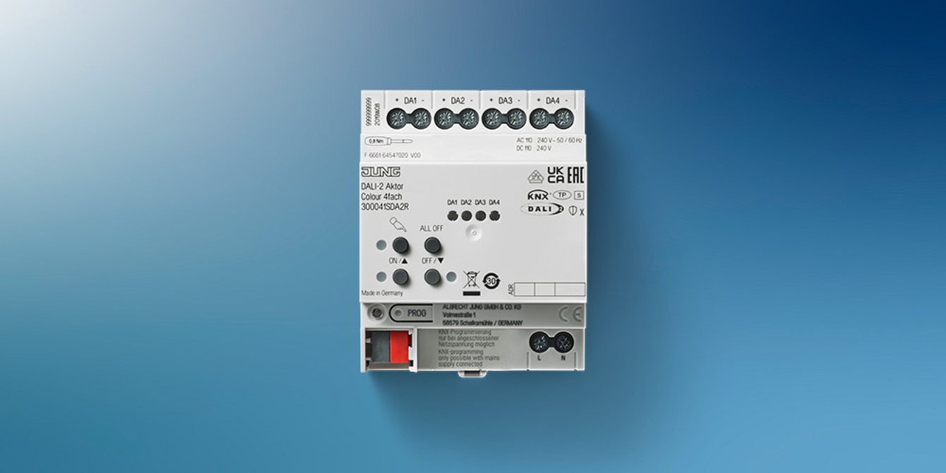 KNX DALI 2 Gateway Colour bei 3E-GmbH Elektrotechnik & Erneuerbare Energien in Römhild